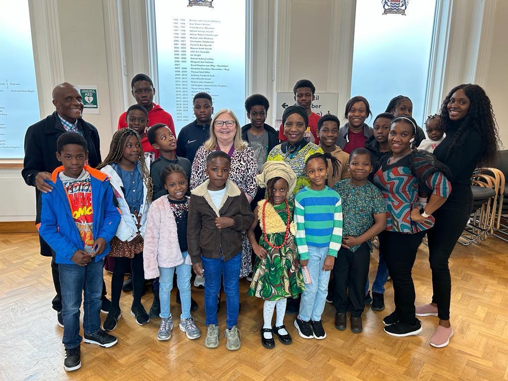 Children at the Heritage Summer School