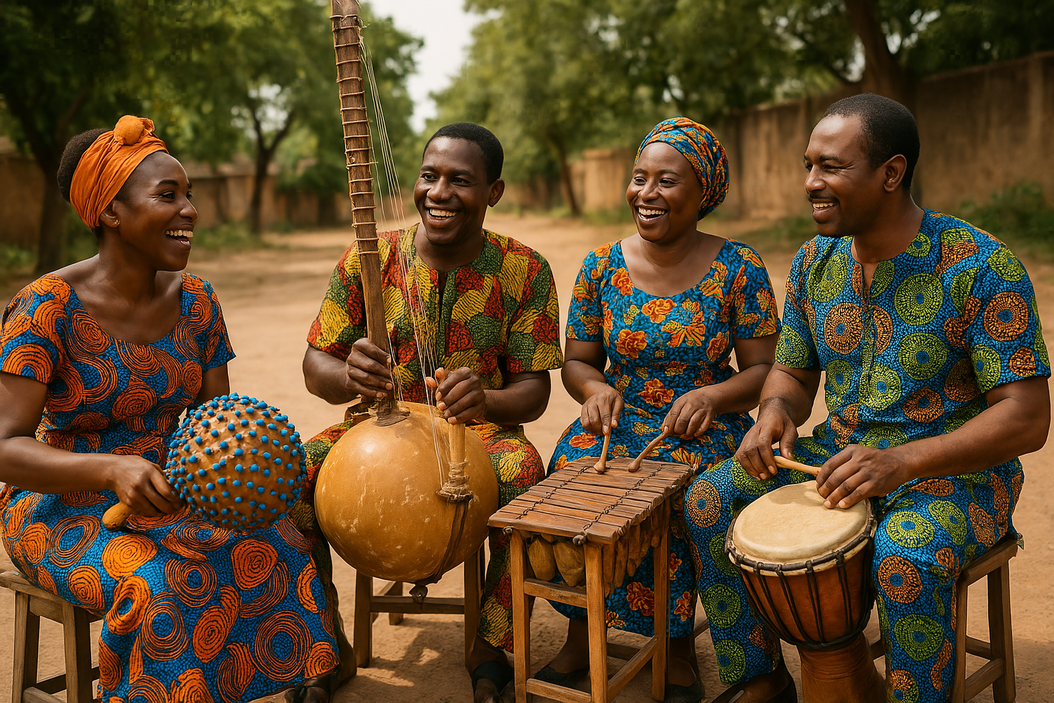 African musical instruments